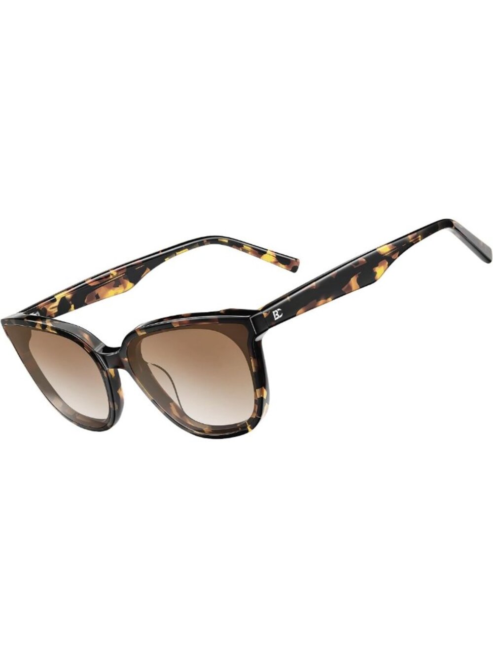 Chic Polarized Cat-Eye Sunglasses with Acetate Frame & Nylon Lens - UV